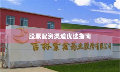 股票配资渠道优选指南